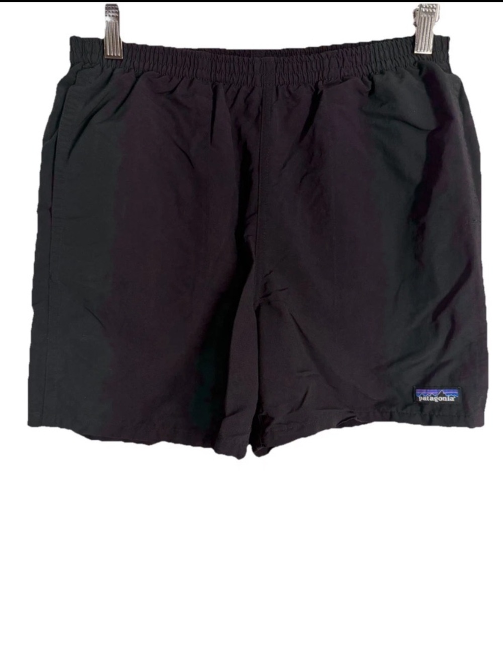 Patagonia Baggies Shorts Men’s S Black Netplus Shells Lined 5” Inseam 57022